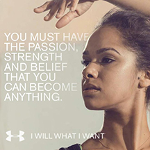 Close up image of Misty Copeland