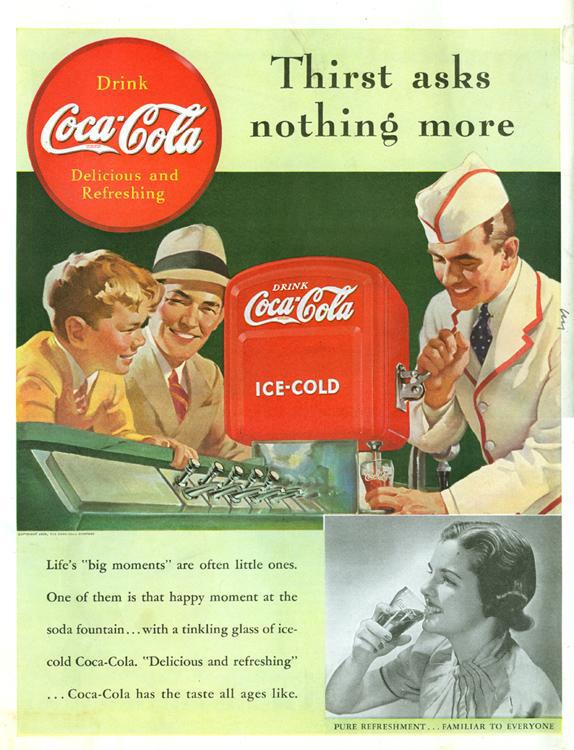 Old Coca Cola ad