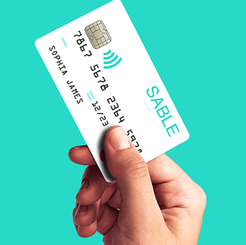 Sable credit bank card
