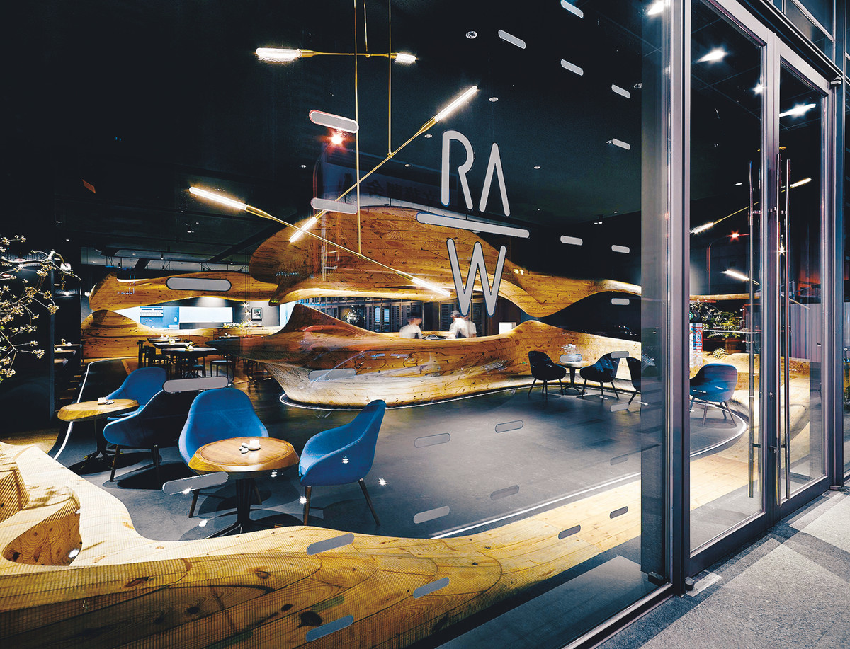 Michelin-starred restaurant RAW in Taipei City