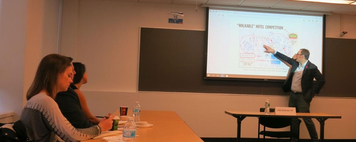 Fall 2018 Career Breakfast with John Bockstoce '09