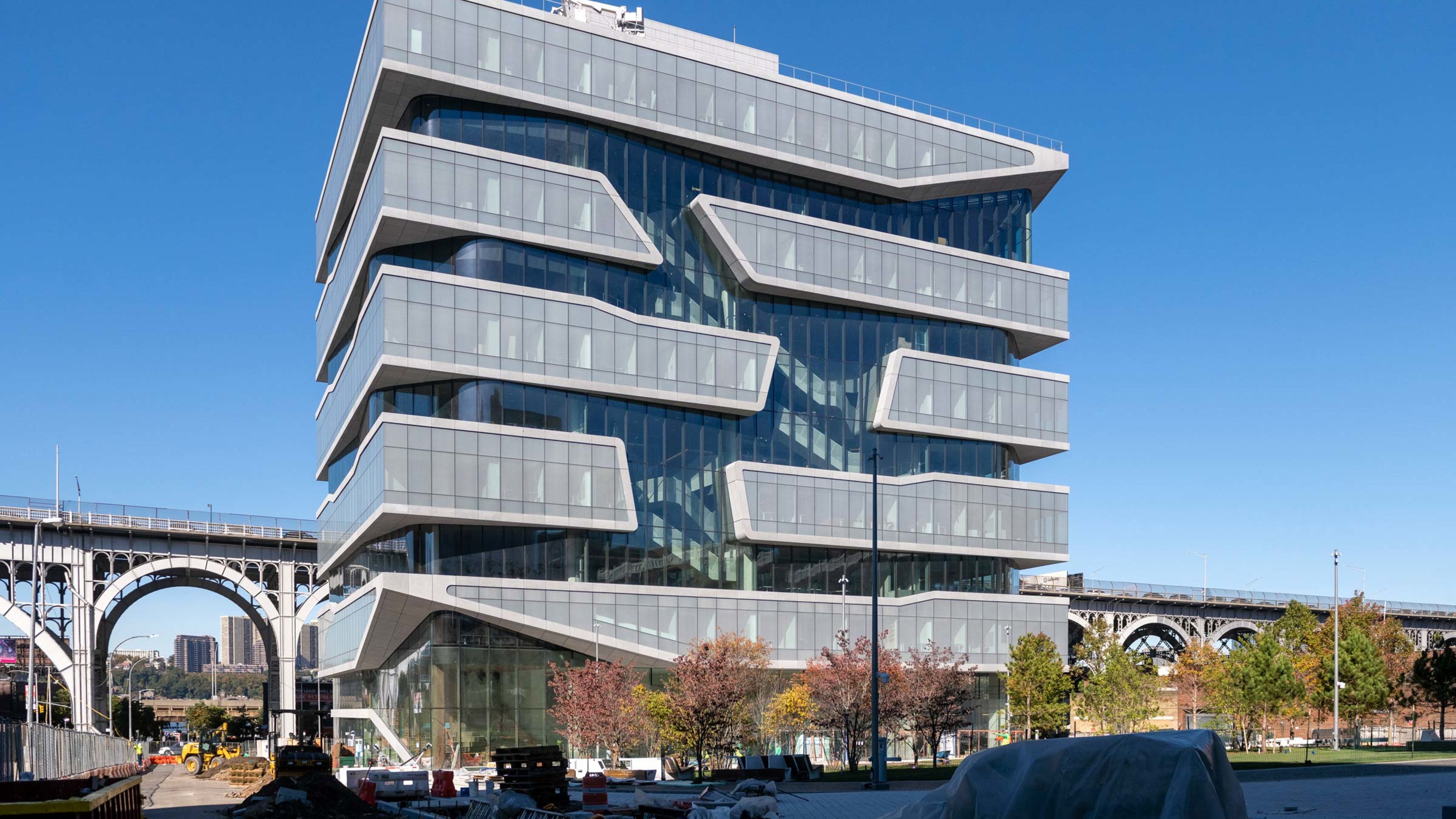 Kravis Hall in the daytime