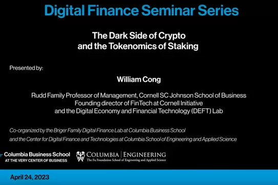  The Dark Side of Crypto and the Tokenomics of Staking