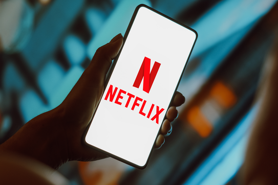 Netflix on a phone