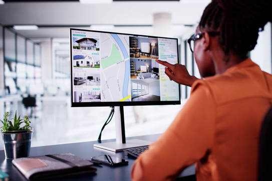Online real estate listings