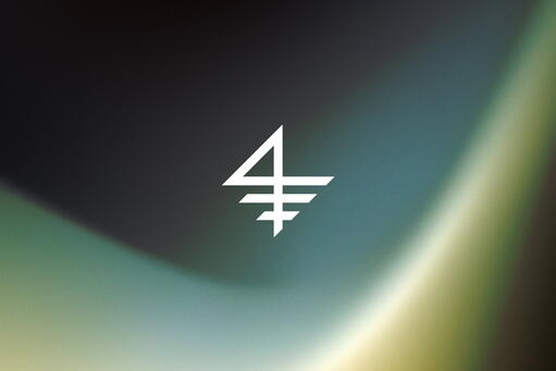 Placeholder image of our Hermes logo on a hunter-green background.