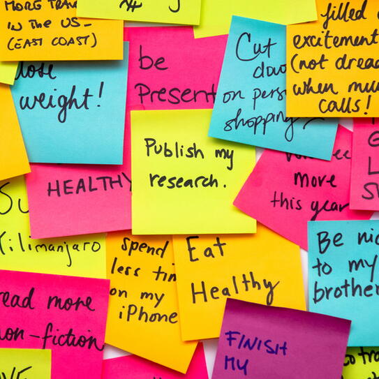 Professors Share Their 2019 Resolutions
